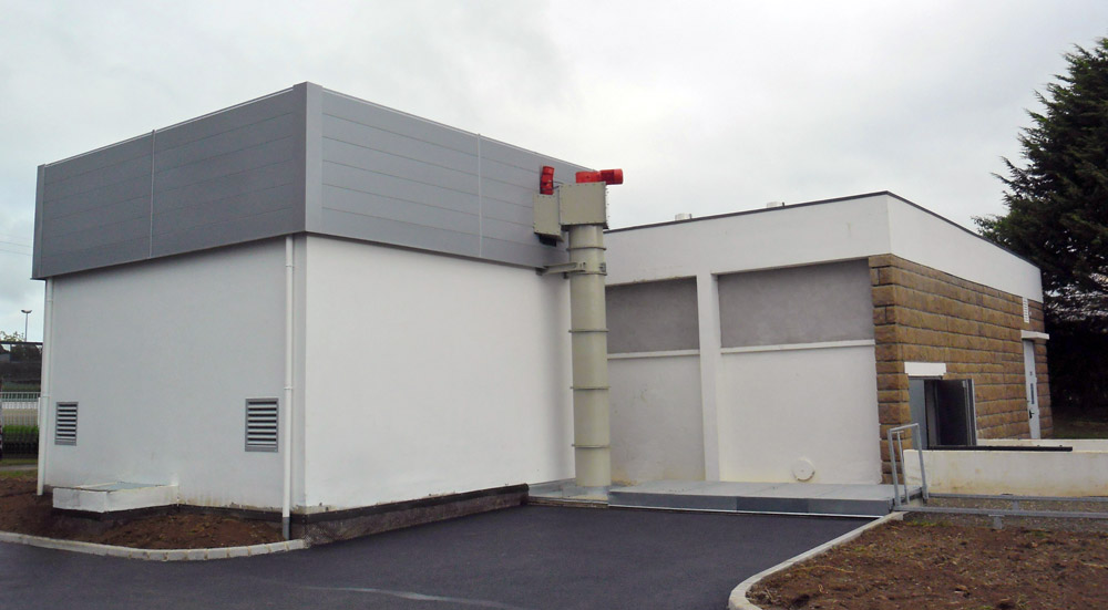 Construction d’une chaufferie centrale biomasse (320 kW) à LANNION (22)